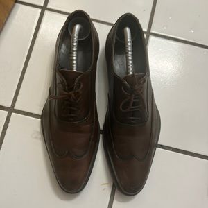 Brown Zara wingtips almost new